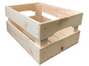 Holz Zollhaus Obstharasse Fichte / Tanne, Roh 40 x 30 x 20 cm