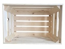 Holz Zollhaus Obstharasse Fichte / Tanne, Roh 60 x 40 x 30 cm