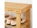 Songmics Schuhorganizer aus Bambus, Nature