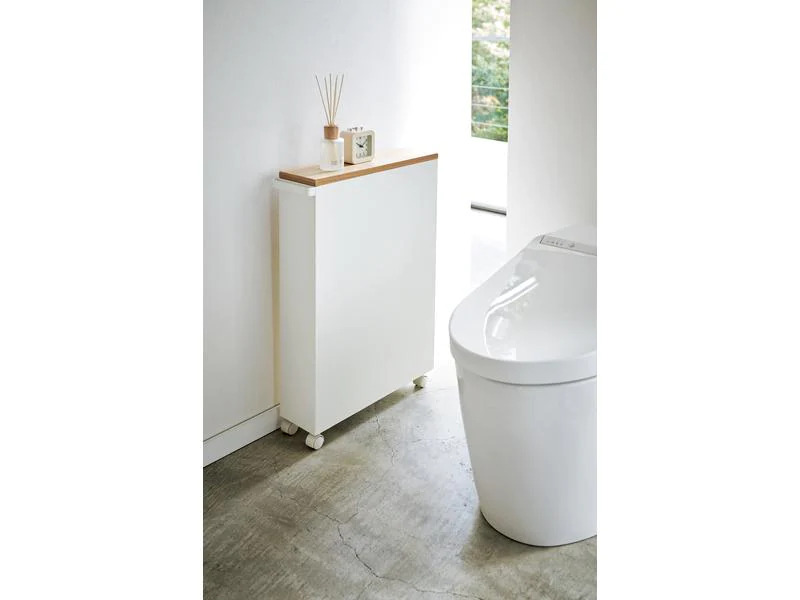 Yamazaki Badezimmerregal Tower 68 cm, Weiss