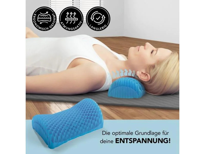 MAXXMEE Gelkissen 27 x 16.5 x 8.5 cm, Schwarz