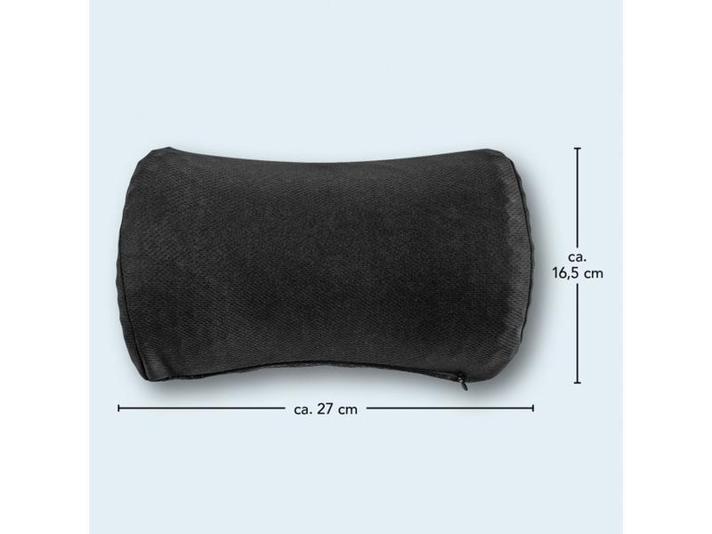 MAXXMEE Gelkissen 27 x 16.5 x 8.5 cm, Schwarz