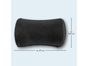 MAXXMEE Gelkissen 27 x 16.5 x 8.5 cm, Schwarz