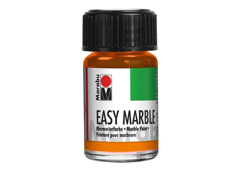 Marabu Marmorierfarbe Easy Marble 6 x 15 ml, Neon