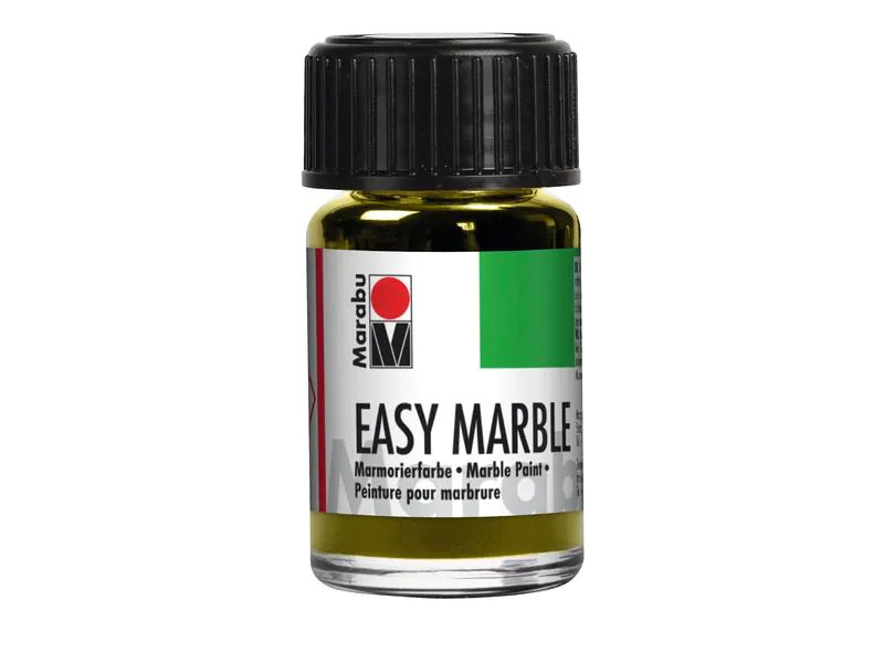 Marabu Marmorierfarbe Easy Marble 6 x 15 ml, Neon