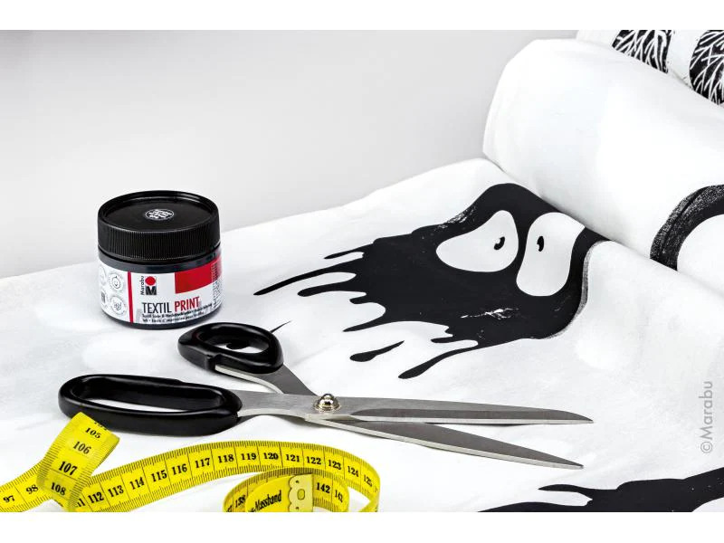 Marabu Textilfarbe Screen Printing Set Siebdruck