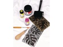 Marabu Textilfarbe Soft Linol Print &amp; Colouring Set Hochdruck
