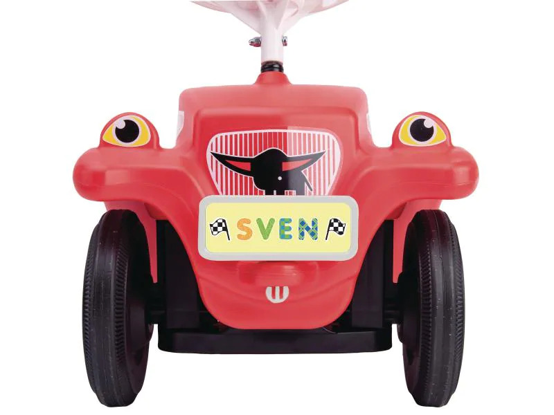Big Zubehör Set Bobby Car Nummernschild