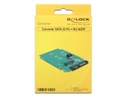 Delock 2.5-Adapterplatine M.2 - SATA ohne Rahmen