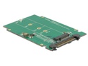 Delock 2.5-Adapterplatine M.2 - U.2