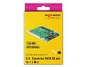 Delock 2.5-Adapterplatine für M.2-Module