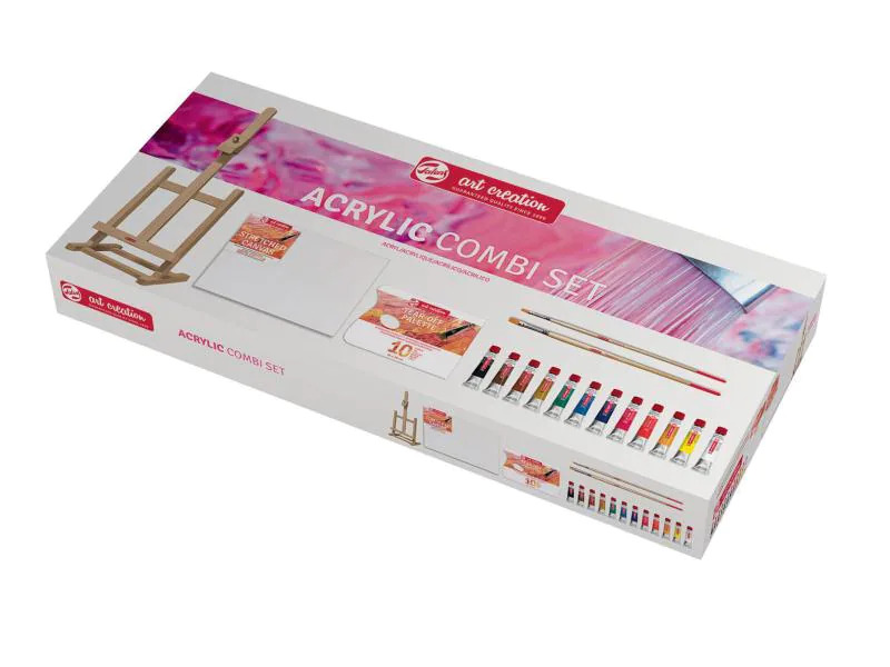 Talens Acrylfarbe Kombi 12er Set, Mehrfarbig
