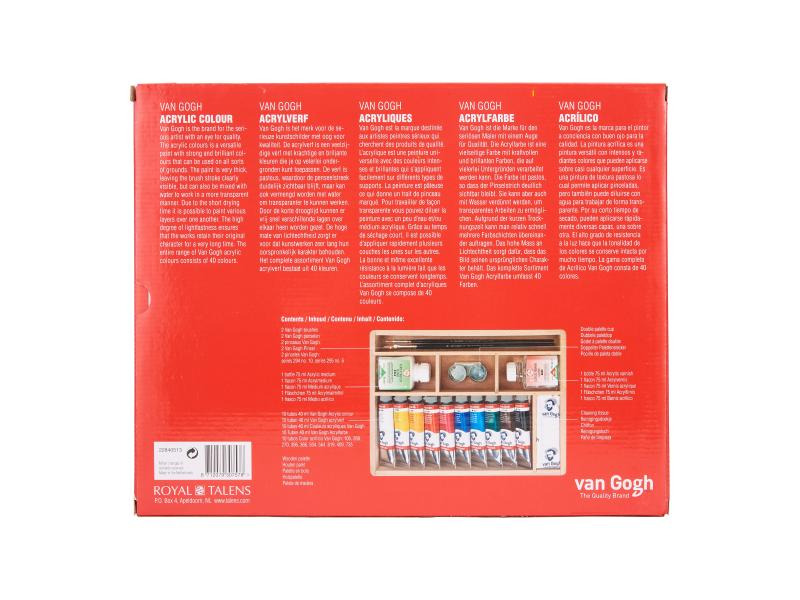 Van Gogh Acrylfarbe 10 ml, Mehrfarbig