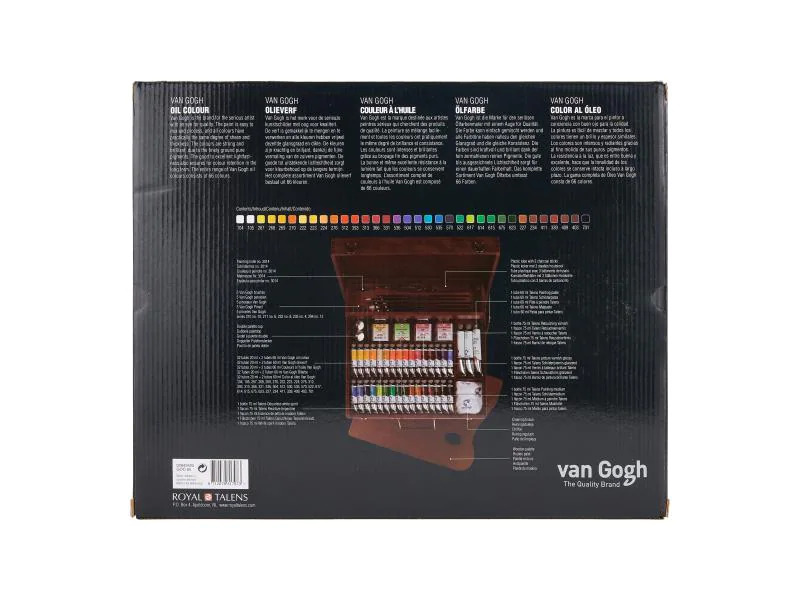 Van Gogh Ölfarbe Malkasten Superior, 20 ml, Mehrfarbig