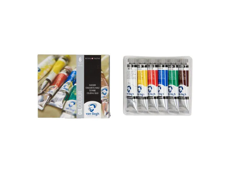 Van Gogh Ölfarbe Starter-Set, 20 ml, Mehrfarbig