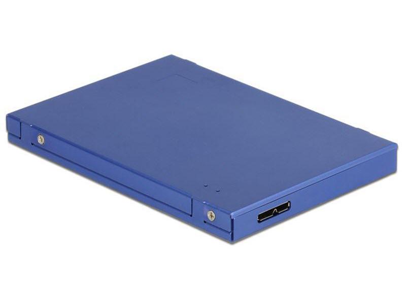 Delock 2.5-Einbaurahmen USB 3.1 für M.2/mSATA-Module