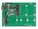 Delock 2.5-Einbaurahmen USB 3.1 für M.2/mSATA-Module