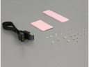Delock 2.5-Einbaurahmen USB 3.1 für M.2/mSATA-Module