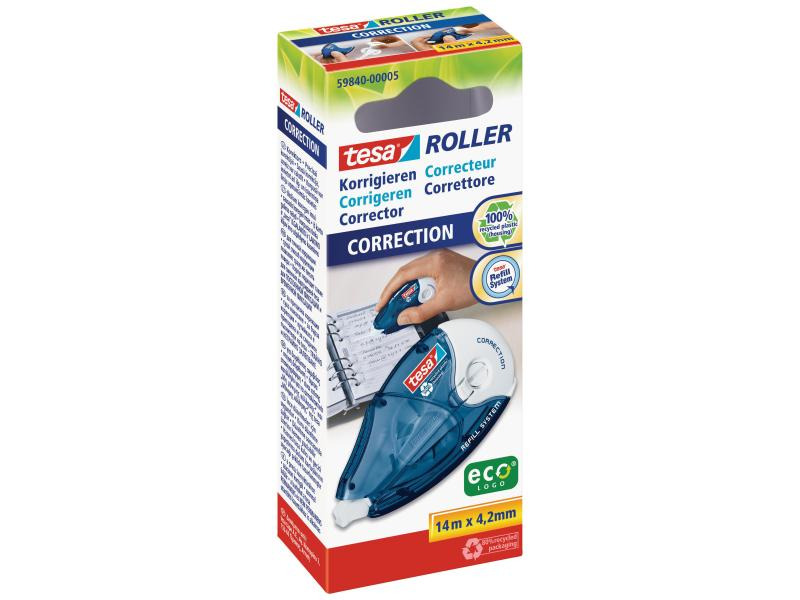 tesa Korrekturroller ecoLogo 4,2 mm