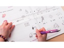 WEDO Lineal aus Kunststoff, 30 cm