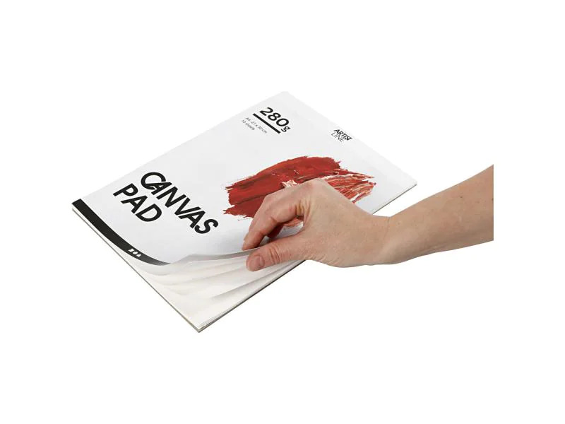 Creativ Company Malblock Canvas 10 Blatt