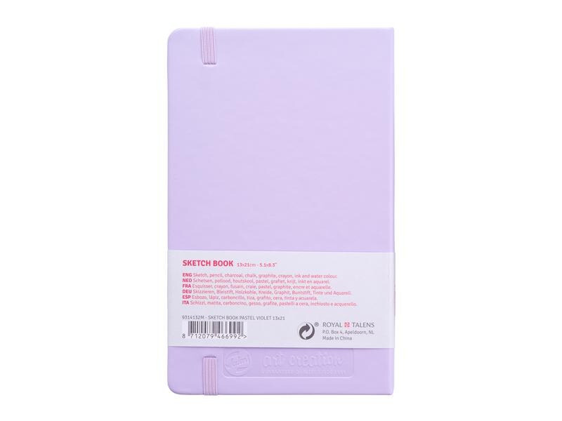 Talens Malbuch 13 x 21 cm Violett