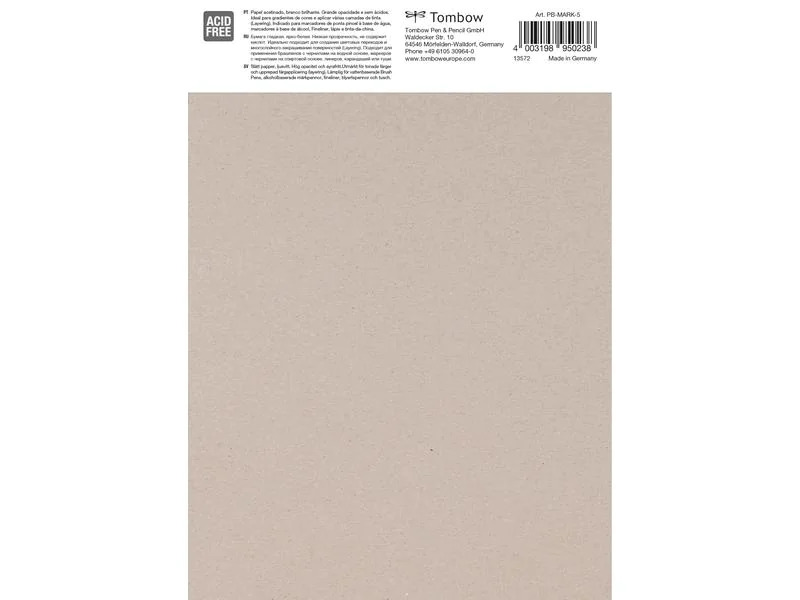 Tombow Zeichenblock Bristol A5 25 Blatt