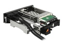 Delock 5.25-Einbaurahmen 1x3.5, 1x2.5, 2xUSB3 Ports , Hot-Swap