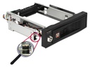 Delock 5.25-Einbaurahmen 3.5 SATA HDD geschützt, Hot-Swap