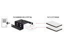 Delock 5.25-Einbaurahmen für 2x 2.5 HDD/SSD