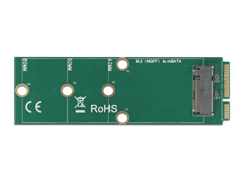 Delock Adapter mSATA - M.2 Key-B SATA SSD