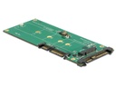 Delock Adapterplatine M.2 NVMe - U.2/SATA