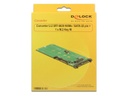 Delock Adapterplatine M.2 NVMe - U.2/SATA