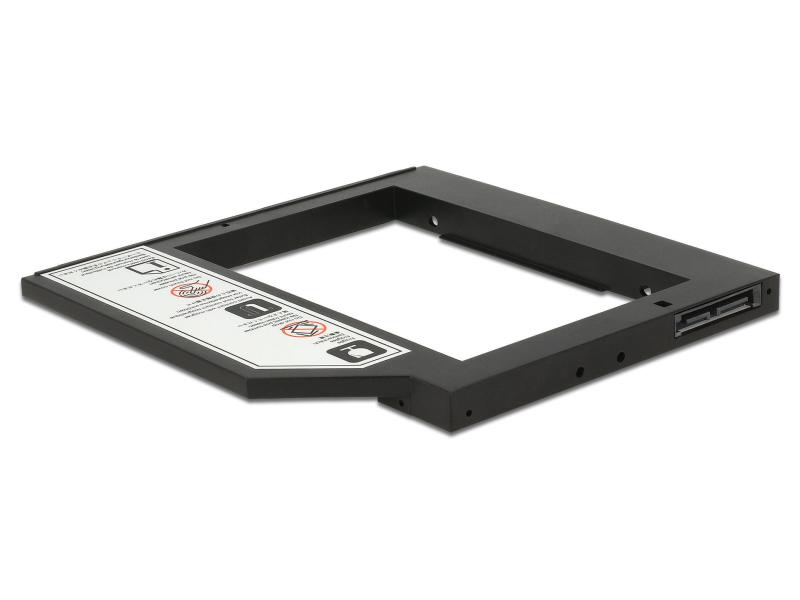 Delock DVD-Schacht Adapter für 2.5-HDD/SSD