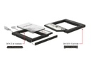 Delock DVD-Schacht Adapter für 2.5-HDD/SSD