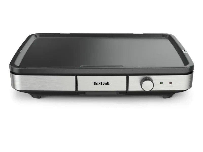 Tefal Tischgrill Maxi Plancha Schwarz/Silber