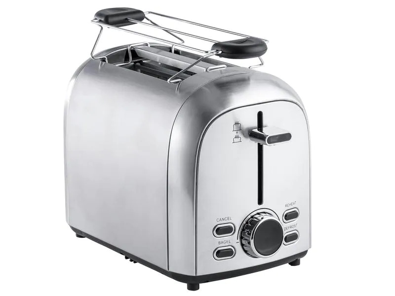 FURBER Toaster Digital Silber