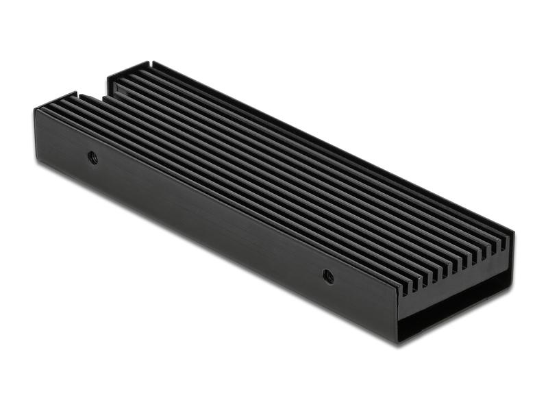 Delock M.2-Kühlkörper SSD 2280 Schwarz