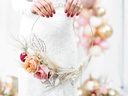 Partydeco Luftballon Rund Glossy 60 cm, Gold