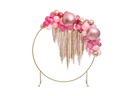 Partydeco Luftballon Rund Glossy 60 cm, Rosegold
