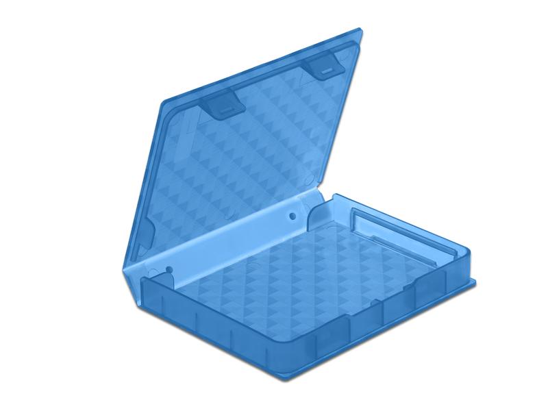 Delock Schutzgehäuse für 2.5″ HDD / SSD blau