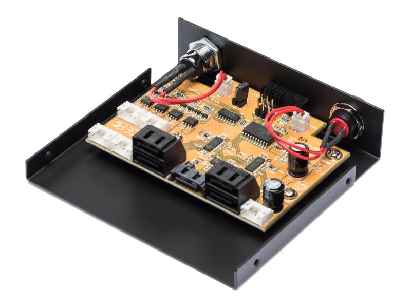 Exsys SATA Umschalter EX-3465 3.5 und 5.25