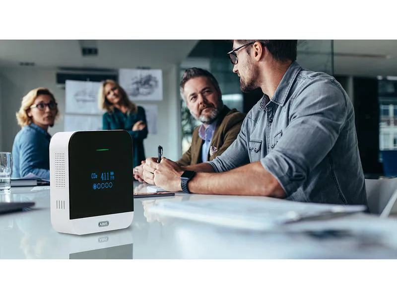 Abus Kohlendioxid Melder AirSecure CO2WM110 mit Display