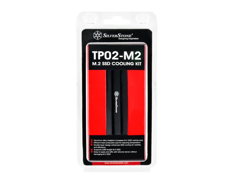 SilverStone M.2-Kühlkörper TP02-M2