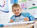 Pelikan Malschürze für Kinder Blau