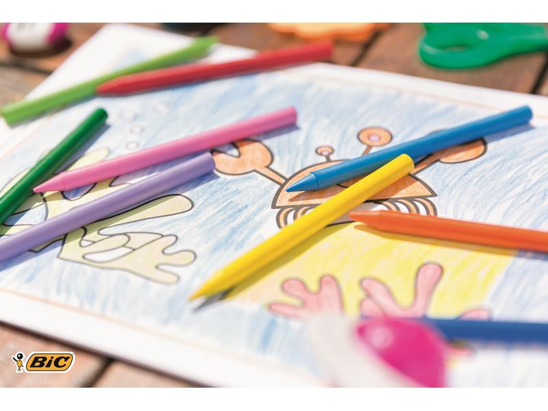 BIC Kreidestift Plastidecor 12 Stück