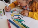 Bruynzeel Fasermaler Glitzer für Kinder, 6 Stück