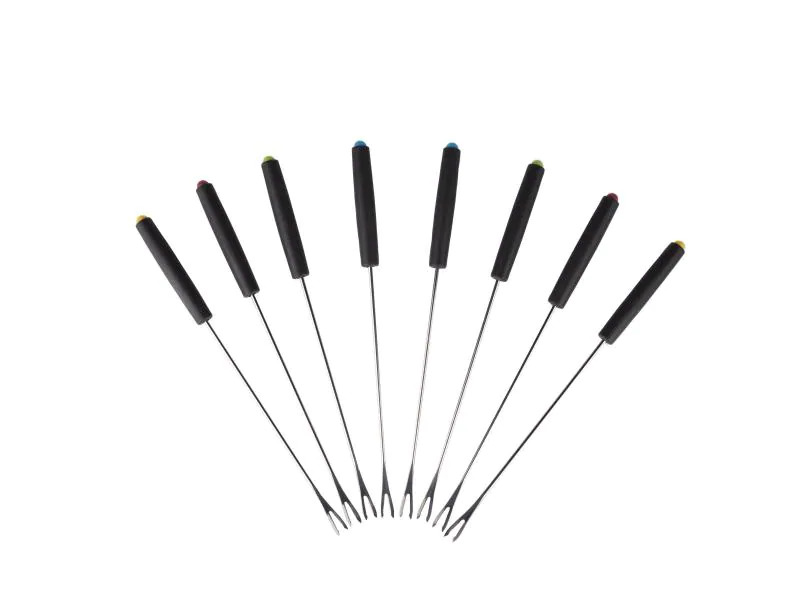 Tristar Fleischfondue-Set FO-1109 10 Teile, Edelstahl/Schwarz