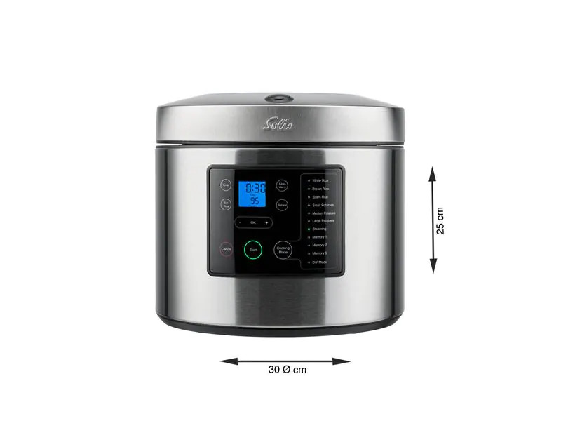 Solis Reiskocher und Steamer 5 l