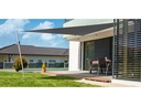 Windhager Sonnensegel Cannes, 300 cm, Dreieck, Grau